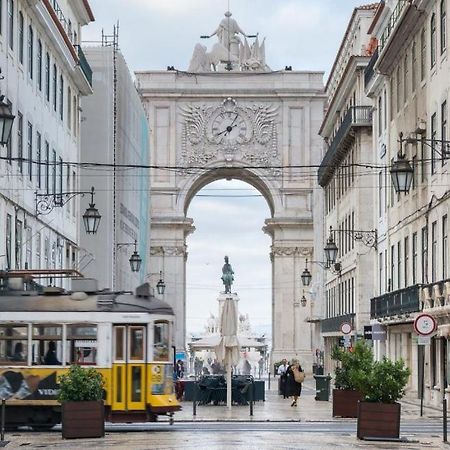 Quarto Com Varanda Na Rua Dos Douradores Lisboa Extérieur photo