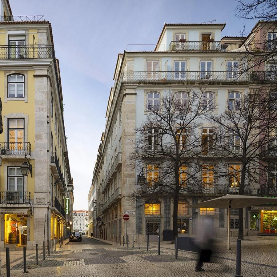 Quarto Com Varanda Na Rua Dos Douradores Lisboa Extérieur photo