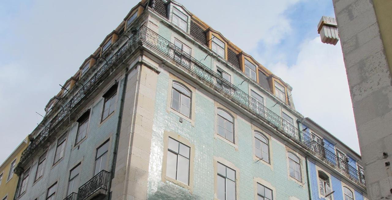 Quarto Com Varanda Na Rua Dos Douradores Lisboa Extérieur photo